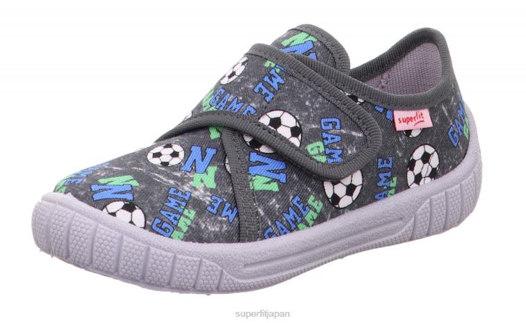 グレー/グリーン