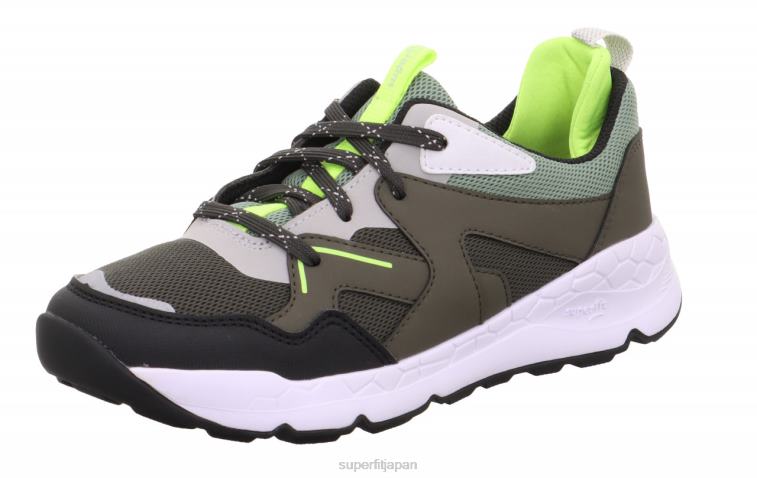 Superfit グリーン/ライトグリーン 幼児 フリーライド - 紐付きのロースニーカー 28N2V899