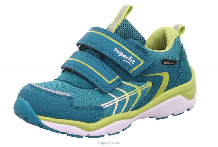 Superfit グリーン/ライトグリーン 幼児 Sport5 - ベルクロファスナー付きロースニーカー 28N2V789