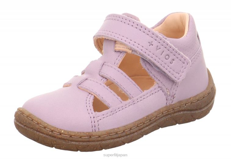 Superfit 紫 赤ちゃん supix - ベルクロファスナー付きサンダル 28N2V231